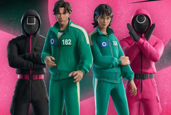 Squid Game Skins Fortnite