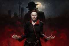 Key art from Vampire: The Masquerade - Bloodlines 2 as shown in trailer.